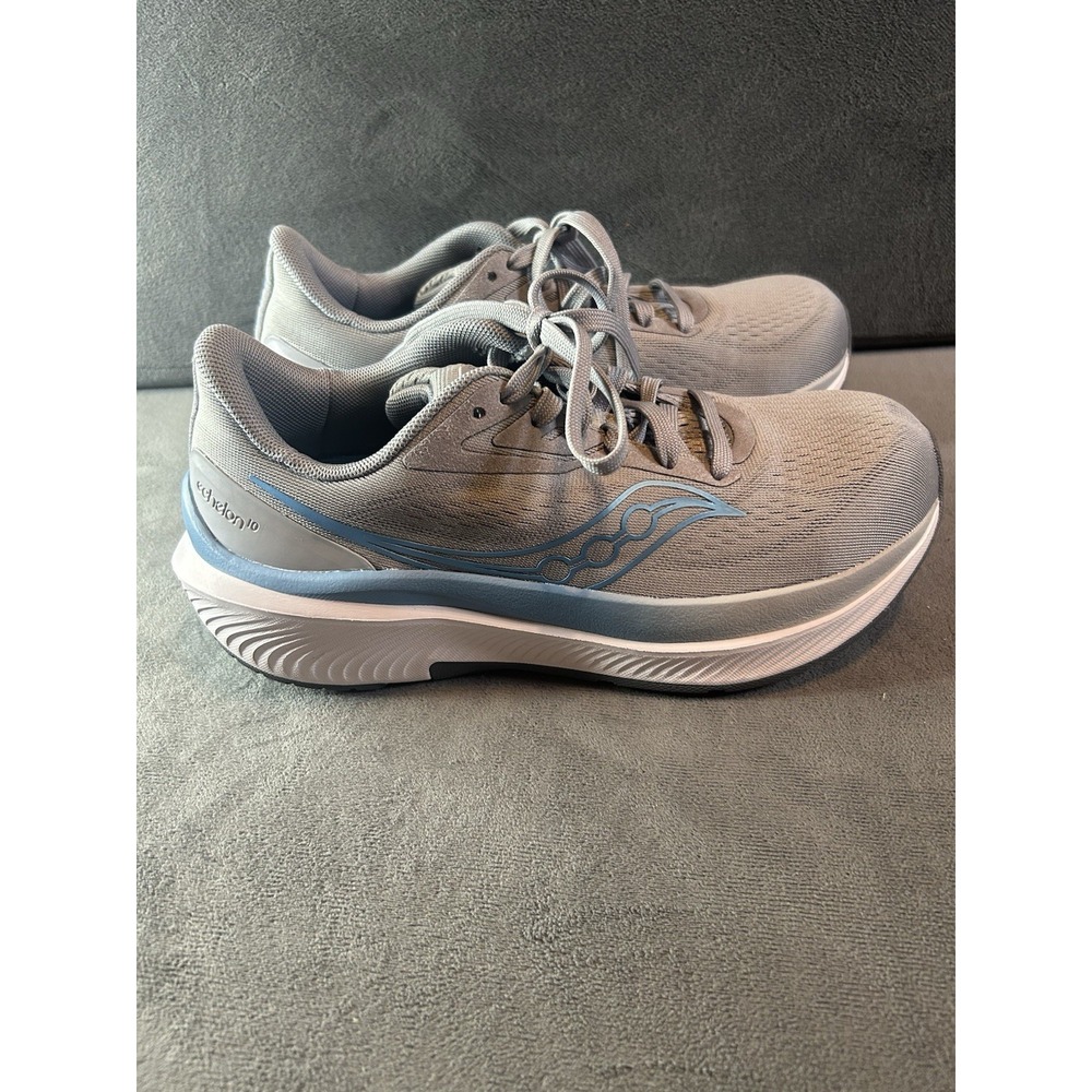 Saucony Echelon 10 Women's 7 Wide Running Shoes S11045-104 Gray Blue